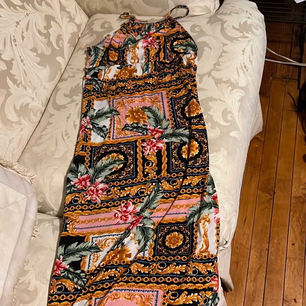 A colorful dress